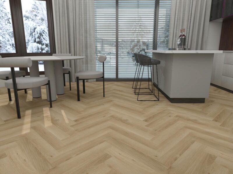 spc herringbone grindų danga VA02244